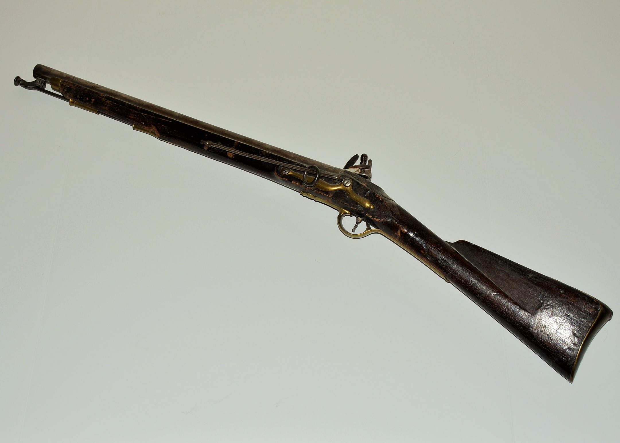 Antique Portuguese Flintlock Carbine Dated 1794