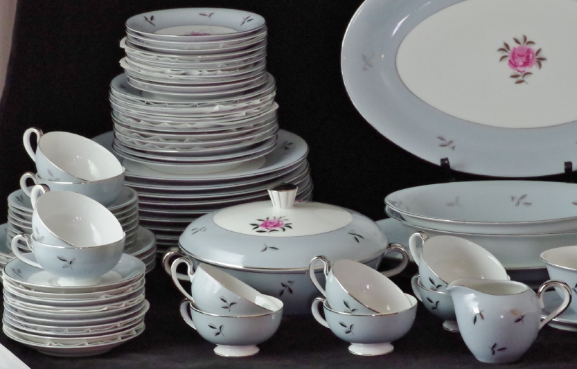 Mid Century Seyei Fine China in the Belle Meade Pattern