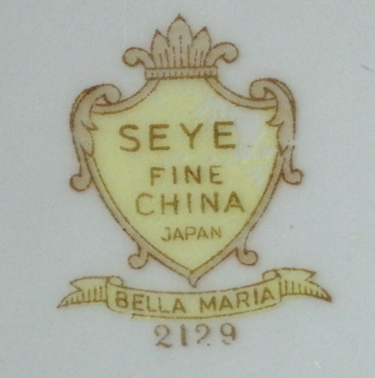 Mid Century Seyei Fine China in the Belle Meade Pattern