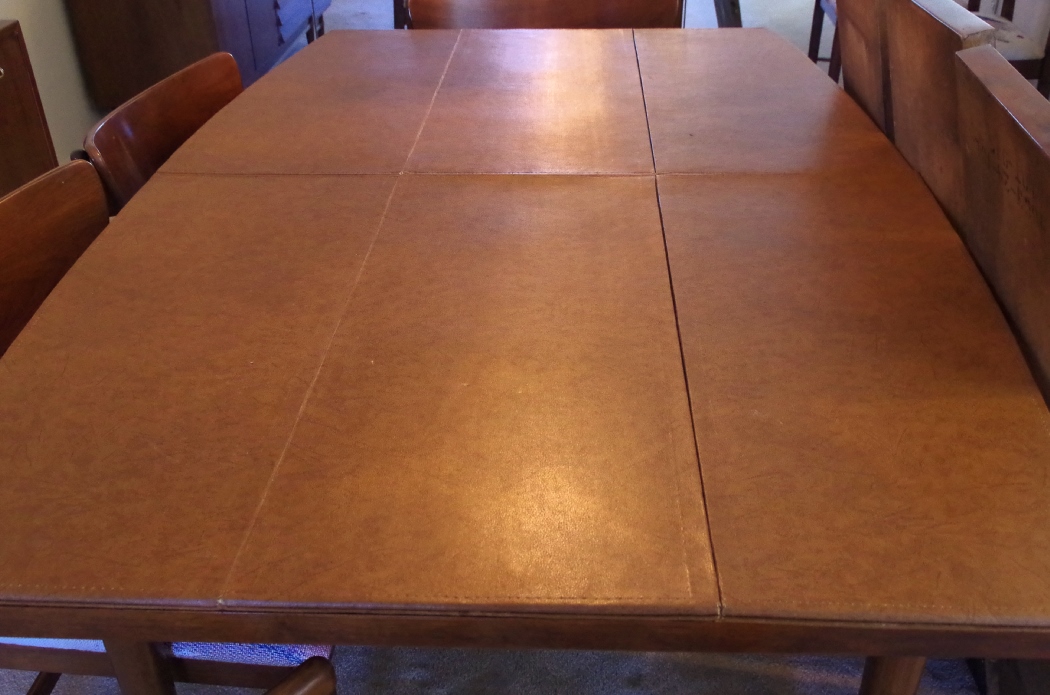 Mid Century Modern 'Dania' Dining Table and Six Chairs