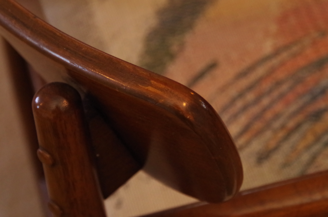 Mid Century Modern 'Dania' Dining Table and Six Chairs