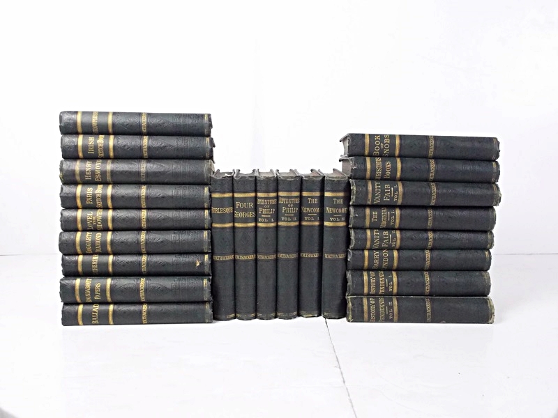 "The Works of William Thackeray", 20 Volumes Published in 1879