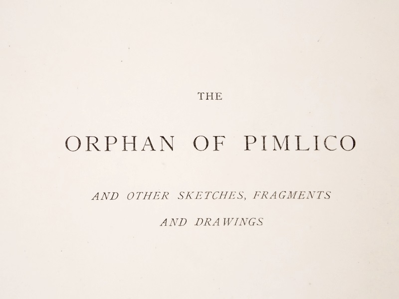 "The Works of William Thackeray", 20 Volumes Published in 1879