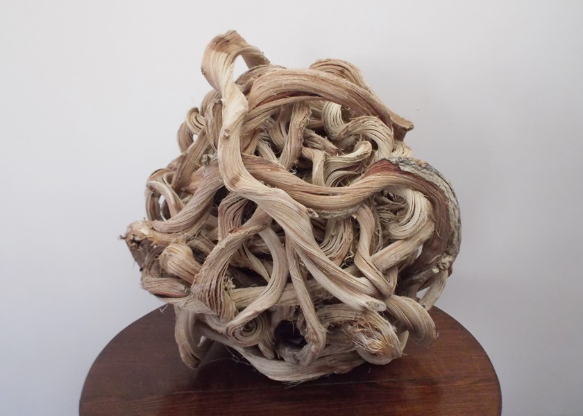 Decorative Rattan Root Ball Sculpture