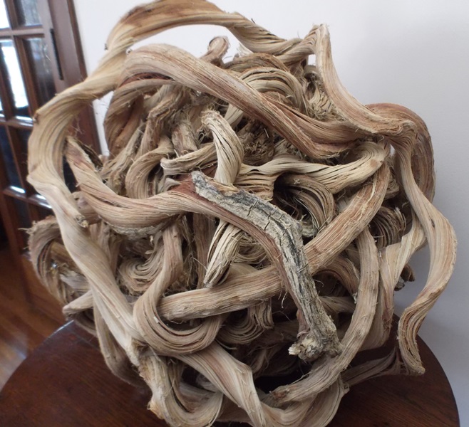 Decorative Rattan Root Ball Sculpture