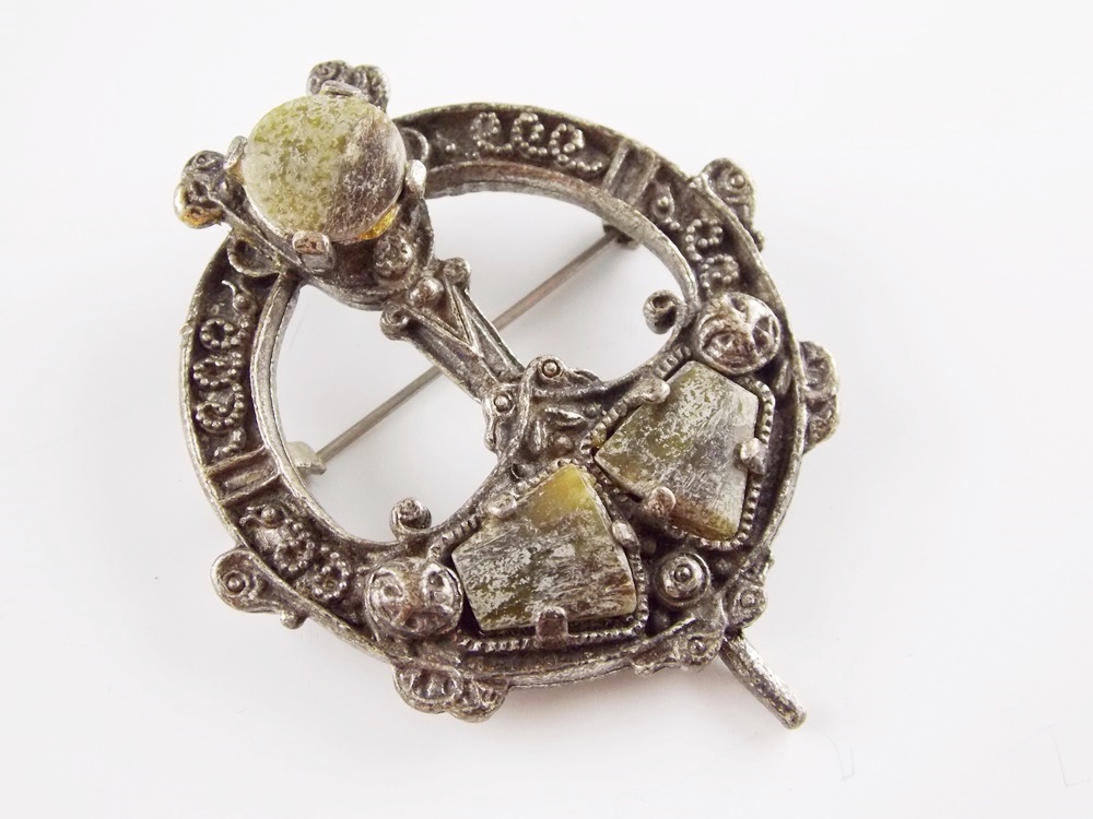 Collection of Vintage Brooches, Pins, Bracelets and More