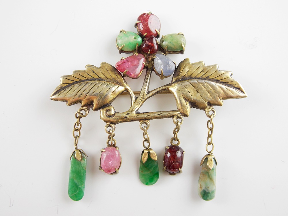 Collection of Vintage Brooches, Pins, Bracelets and More