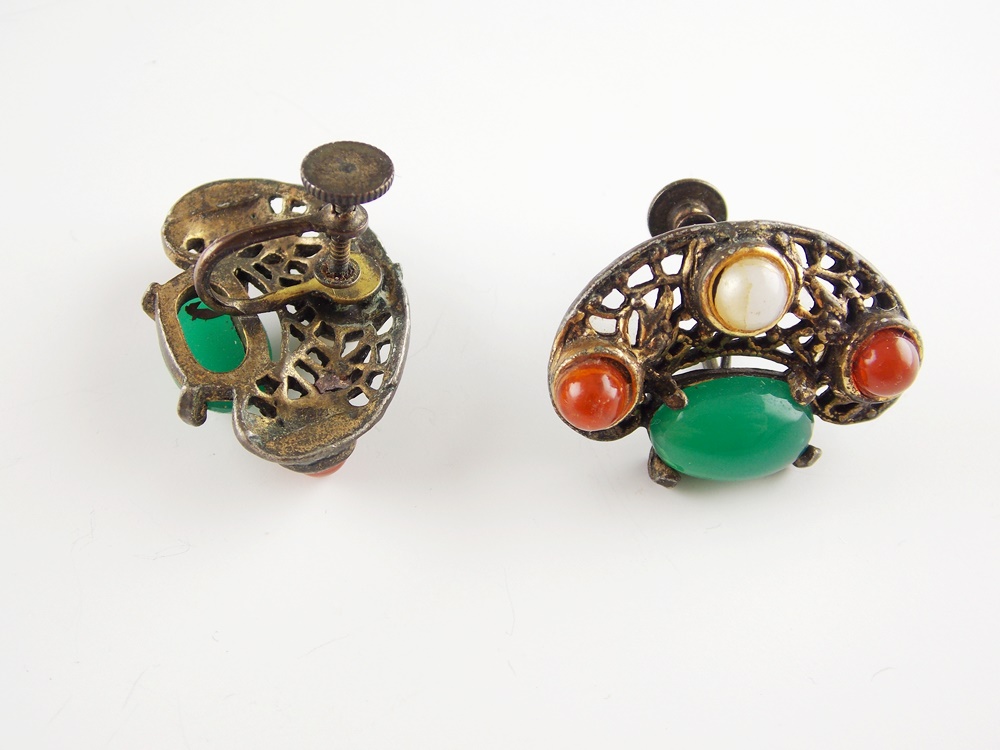 Collection of Vintage Brooches, Pins, Bracelets and More