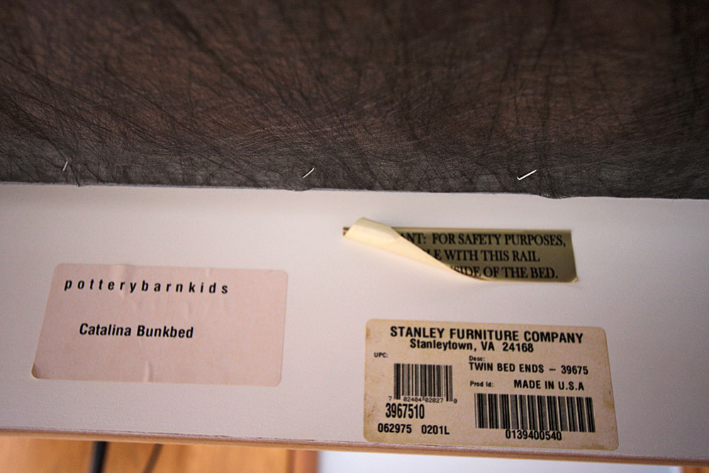 White Stanley Furniture Bunk Bed