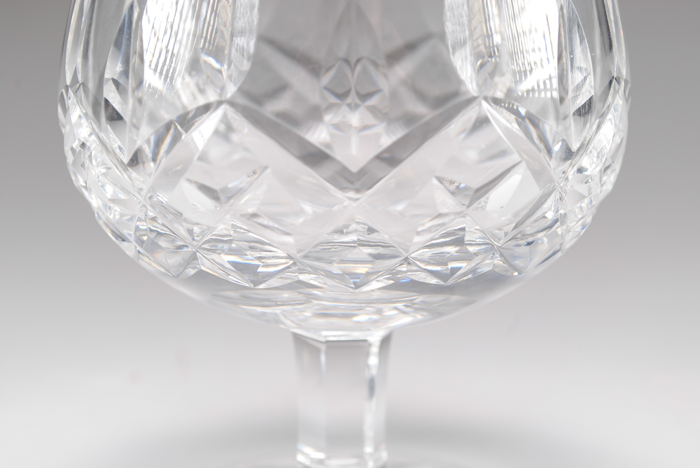 Waterford Crystal "Lismore" Brandy Glasses