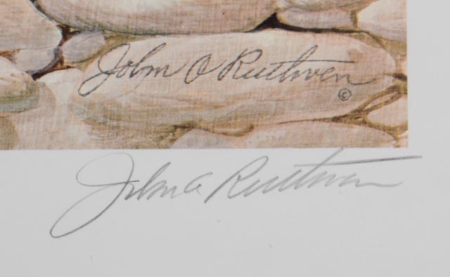 Rare Edition Artist Proof, John Ruthven