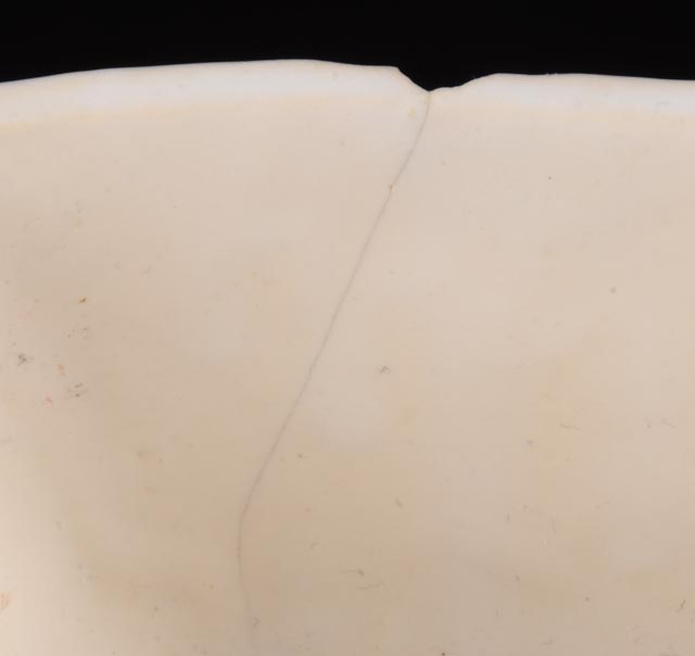 Vintage White Ceramic Planters