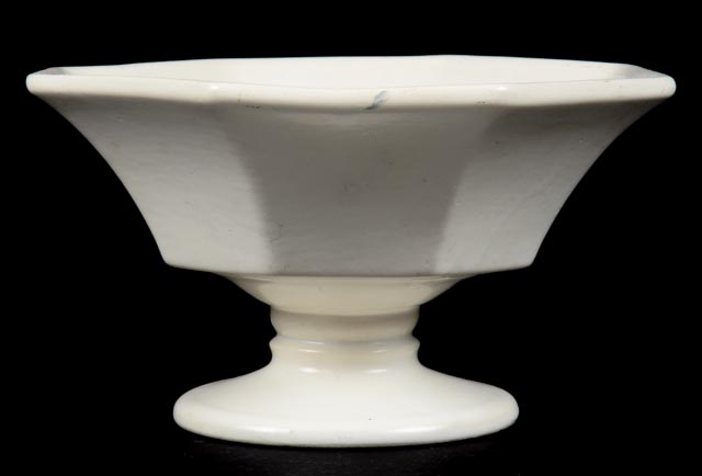 Vintage White Ceramic Planters