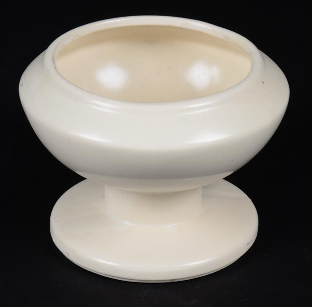 Vintage White Ceramic Planters