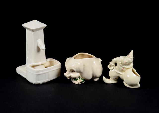 Vintage Figural Ceramic Planters