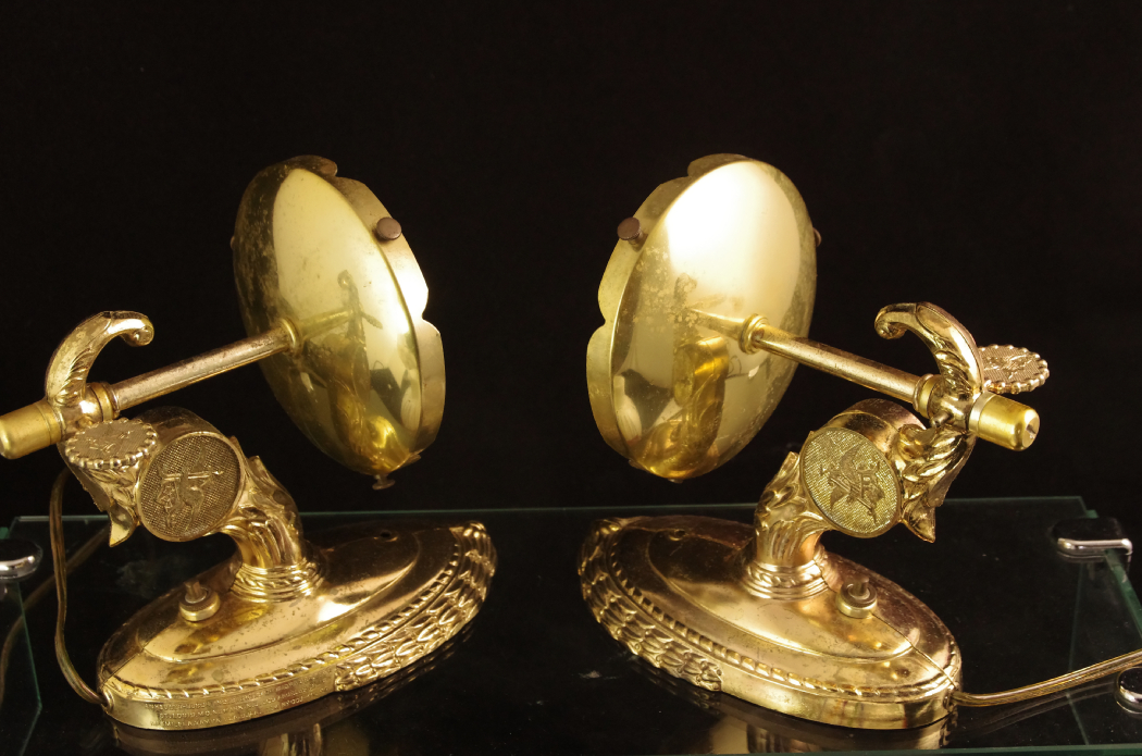 Pair of Vintage Budweiser Wall Sconces