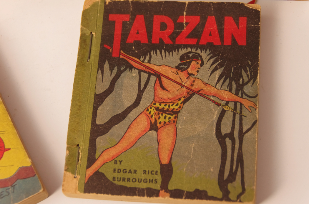 Vintage Books Featuring Dick Tracy, Zane Gray, and More
