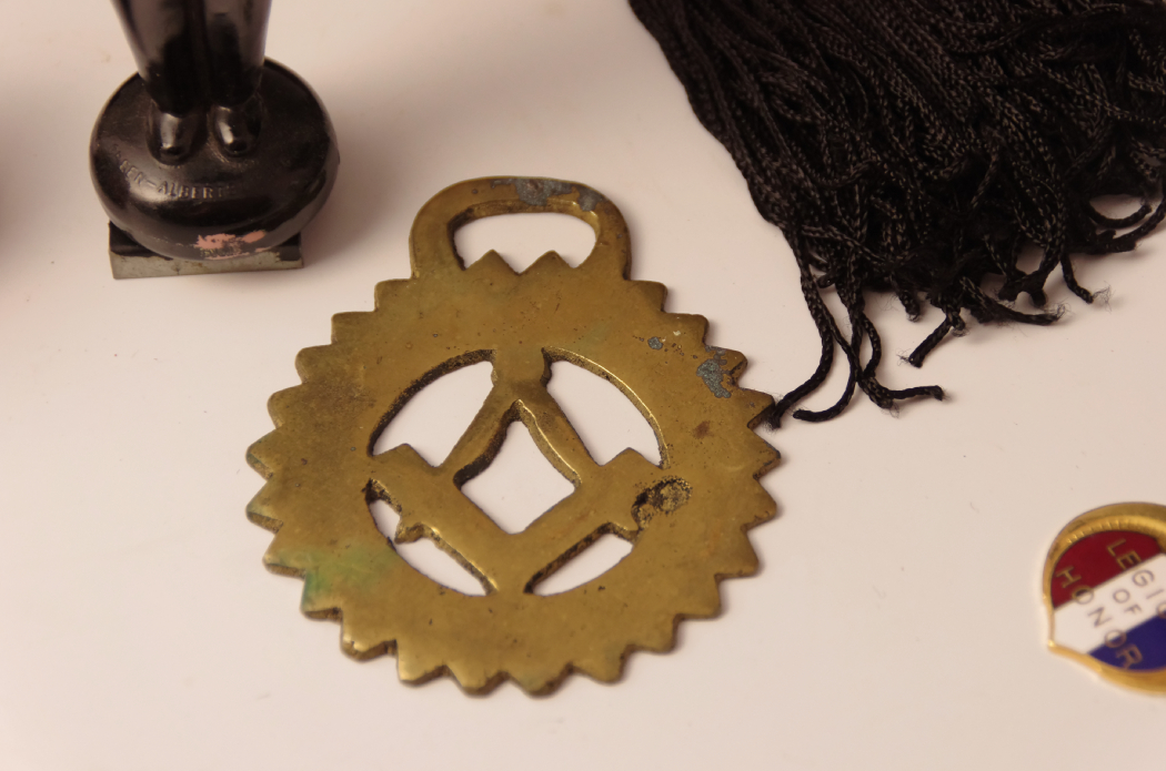 Shriners Syrian Legion of Honor Hat and Memorabilia