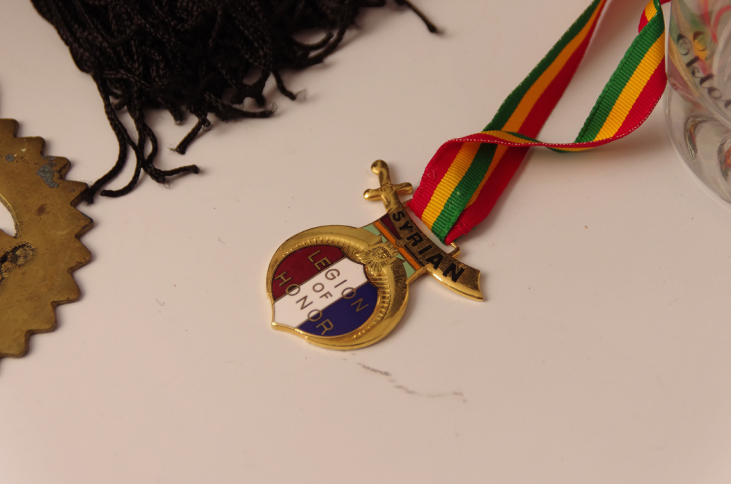 Shriners Syrian Legion of Honor Hat and Memorabilia