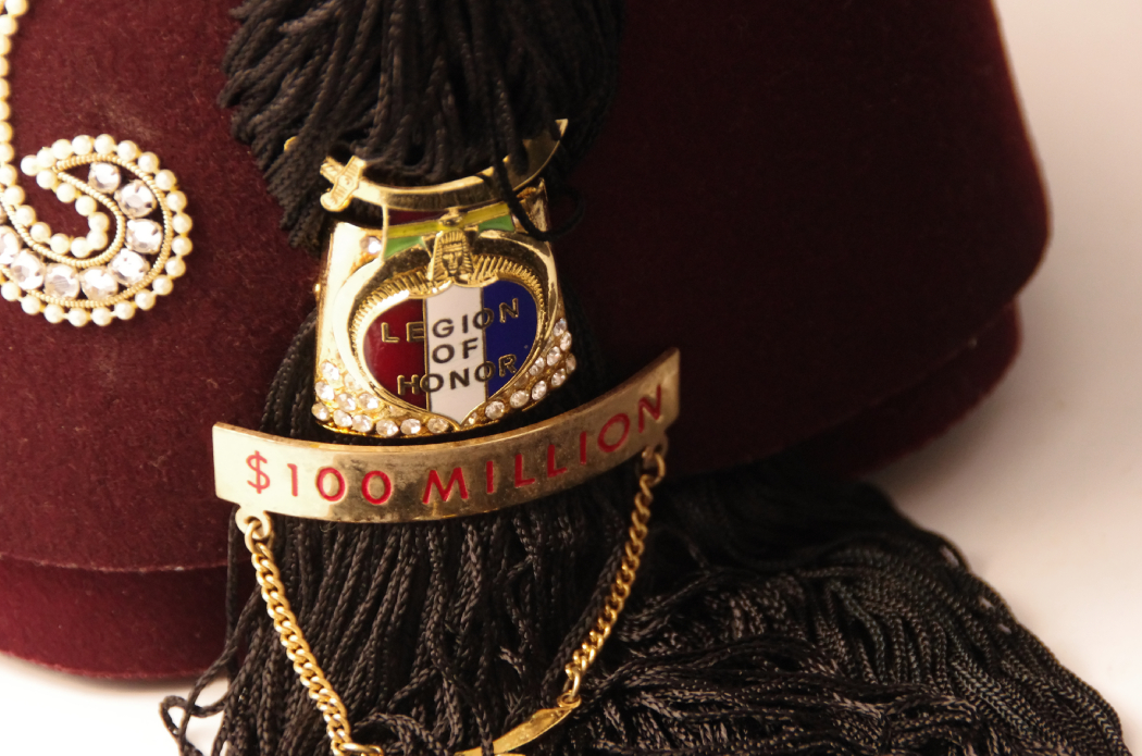 Shriners Syrian Legion of Honor Hat and Memorabilia