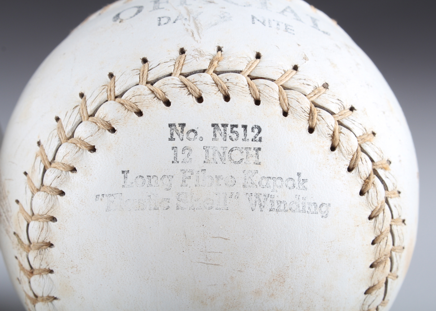 Two Vintage Softballs in the Box
