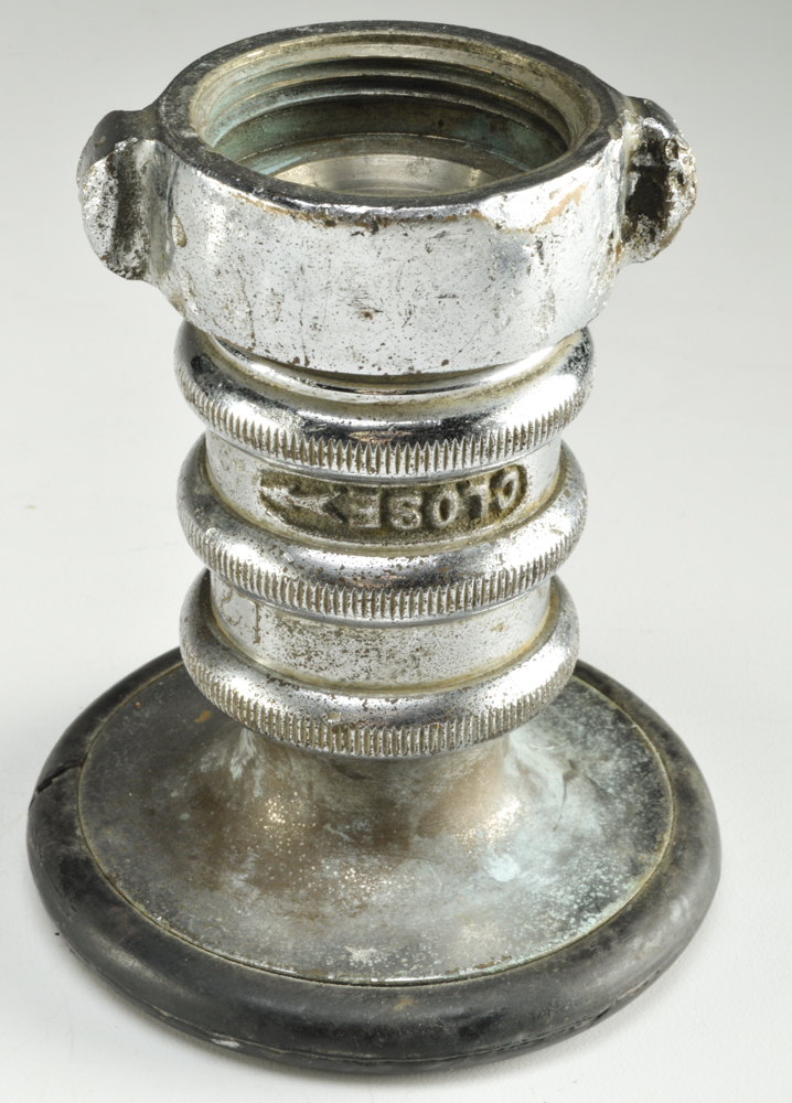 Assortment of Vintage Fire Hose Nozzle Parts