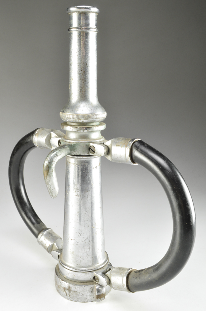 Assortment of Vintage Fire Hose Nozzle Parts