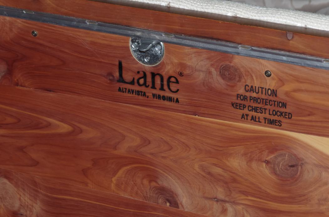 Lane Cedar Chest with Upholstered Bench Top