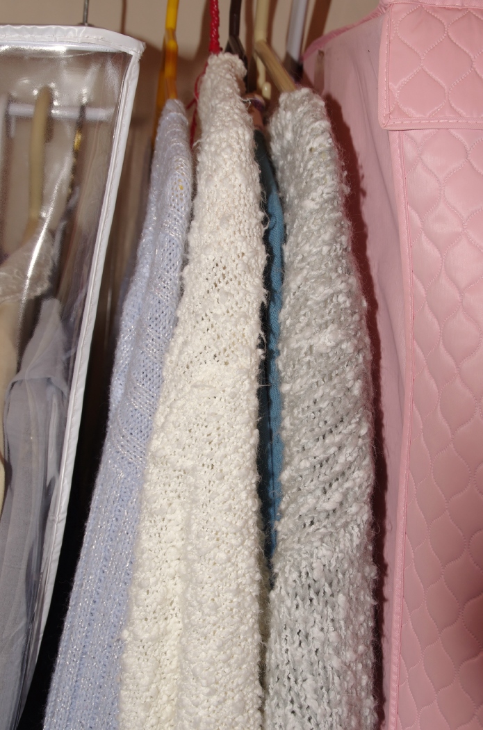 Closet Cleanout of Women's Clothing and Garment Bags