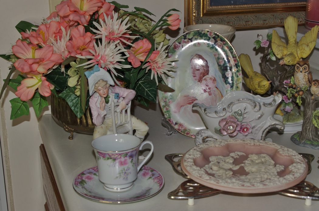 Decorators Lot of Vintage Vases, Figurines and More