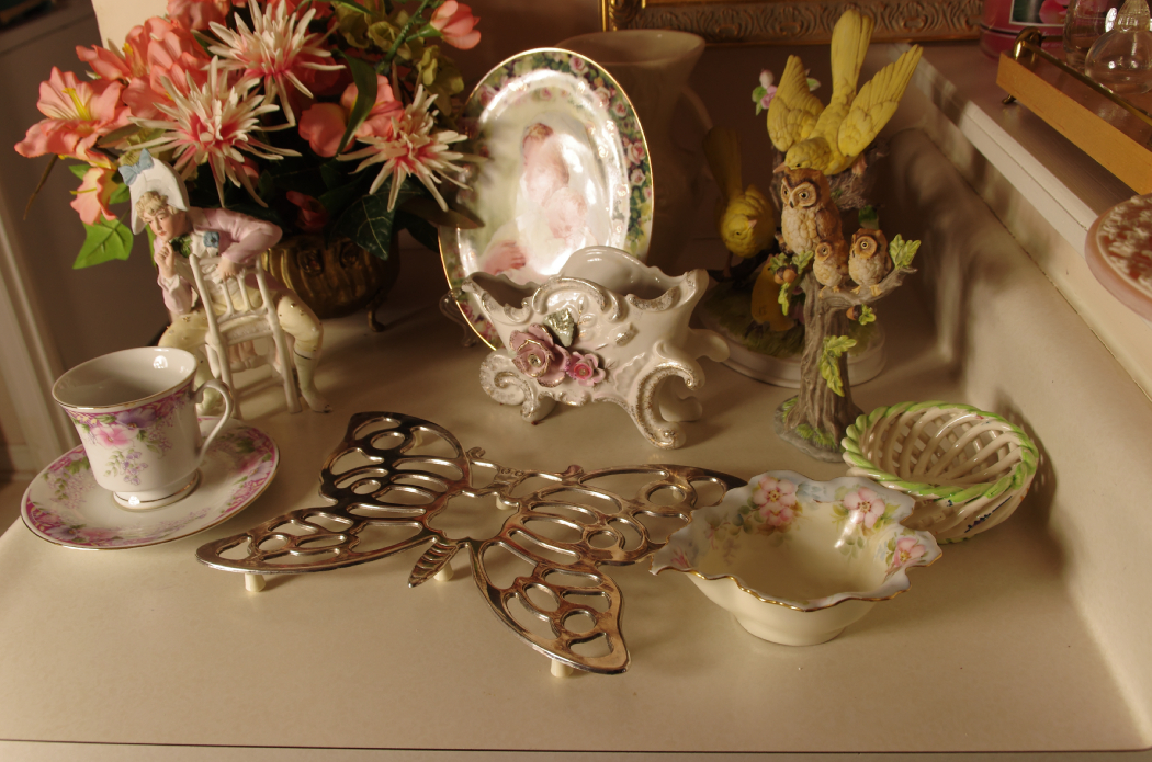 Decorators Lot of Vintage Vases, Figurines and More