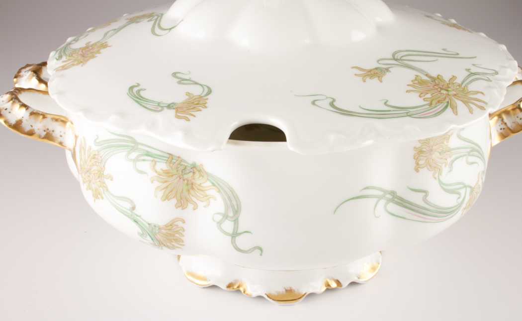 Five Vintage Haviland Limoges Serving Dishes