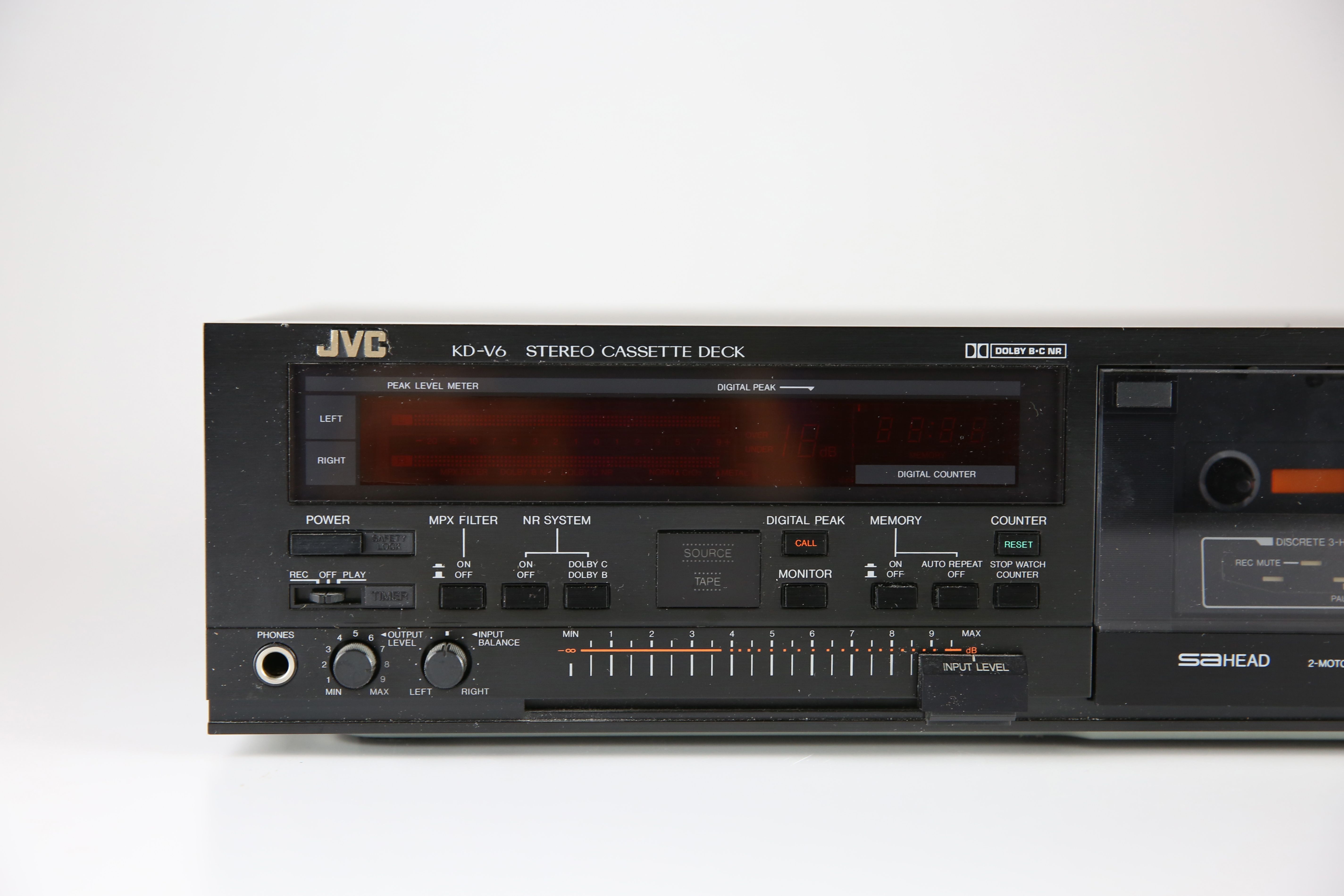 JVC KD-V6 Stereo Cassette Deck