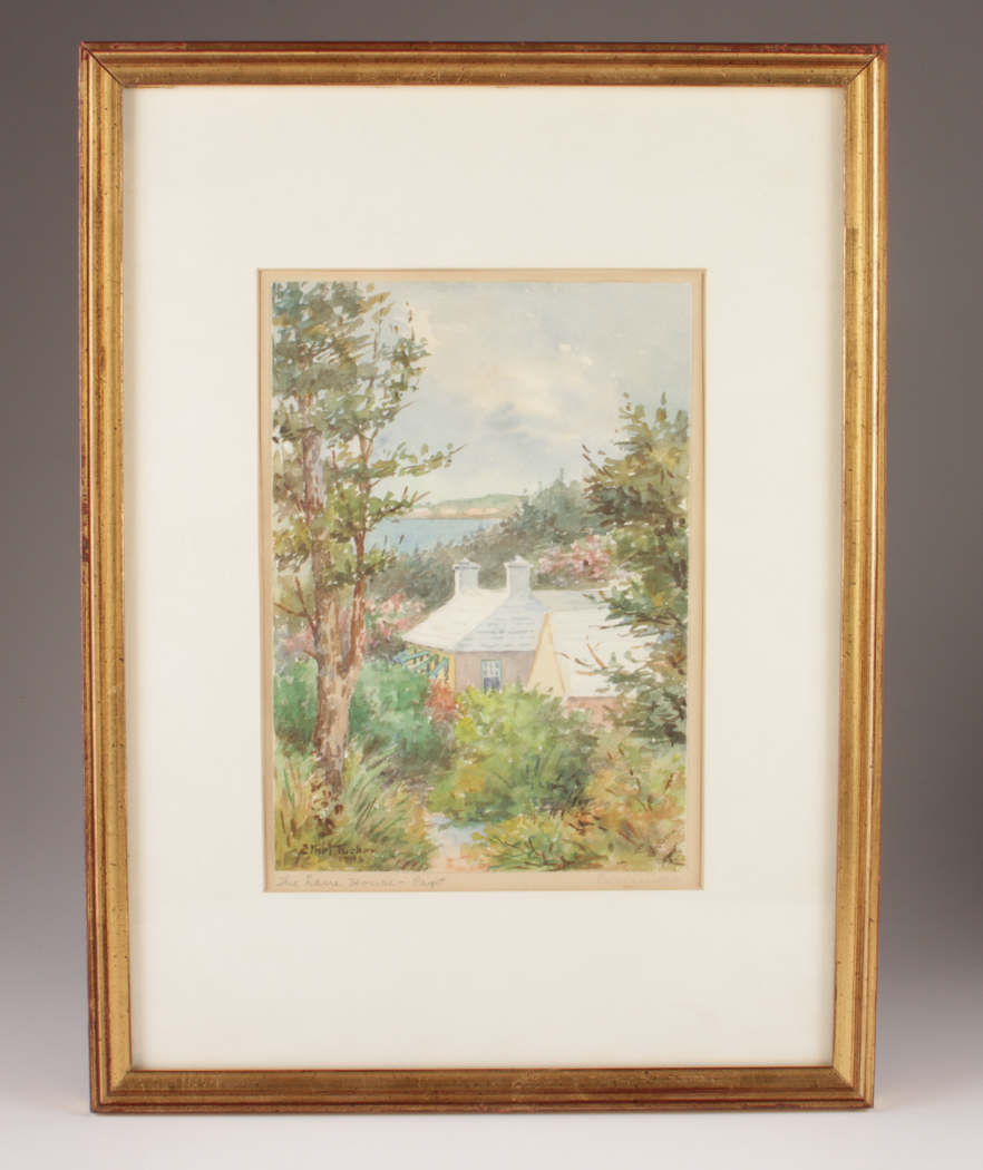 Original Watercolor Painting By Artist Ethel Tucker