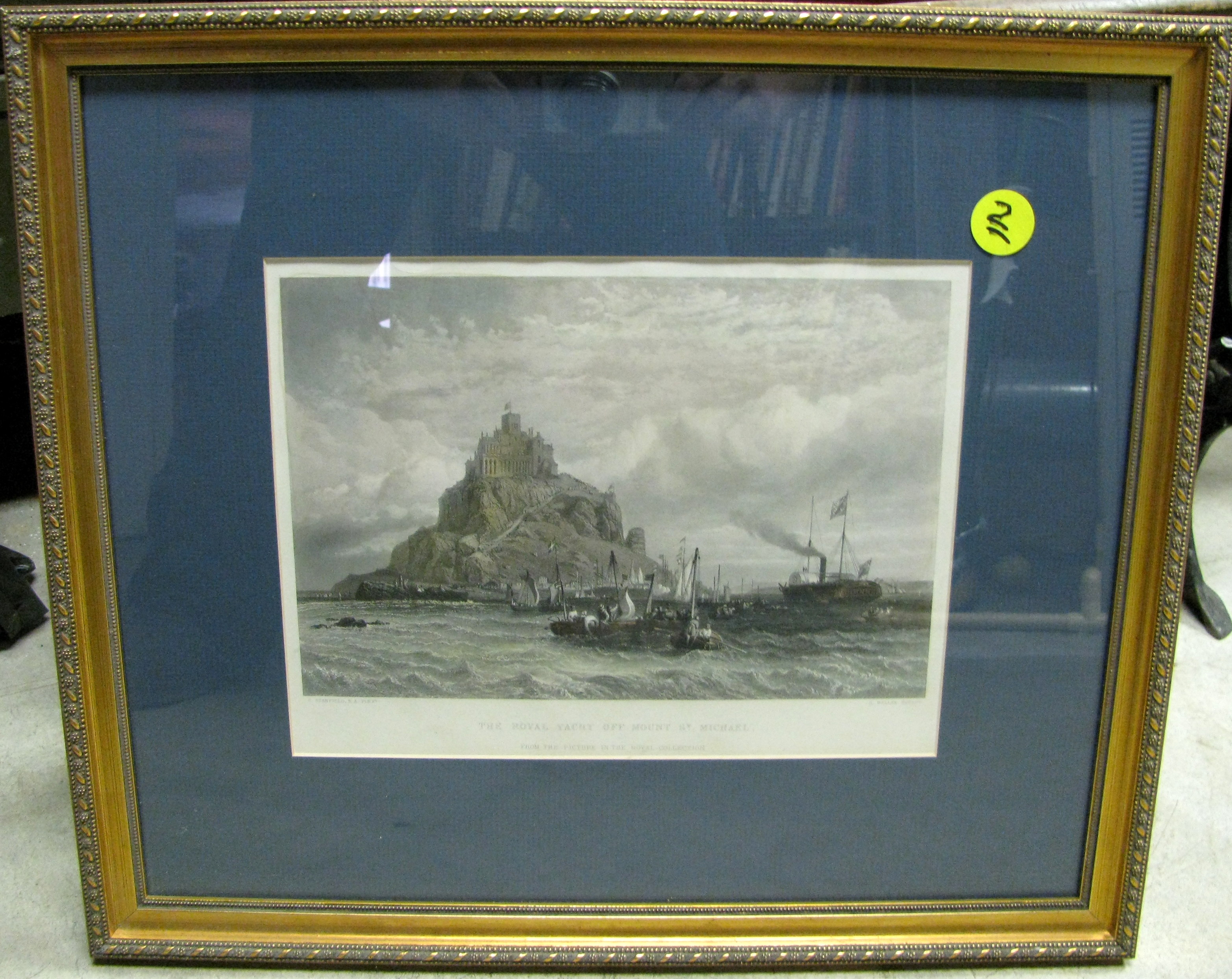 Pair of Mid-1800s Handcolored Engravings