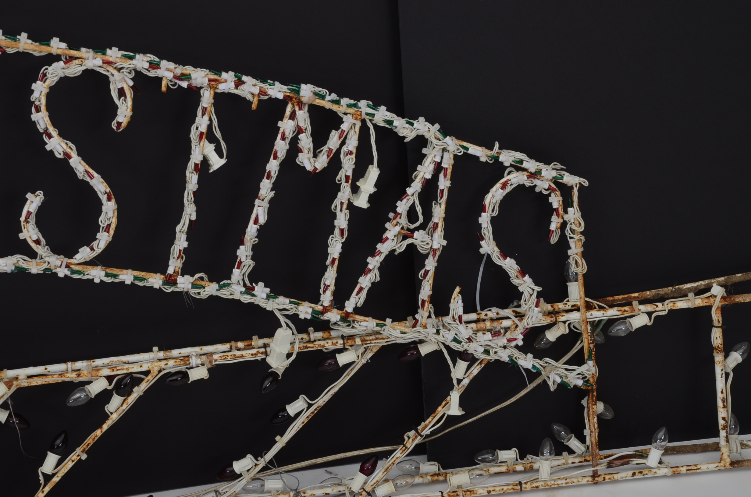 Outdoor Merry Christmas Archway Light Display