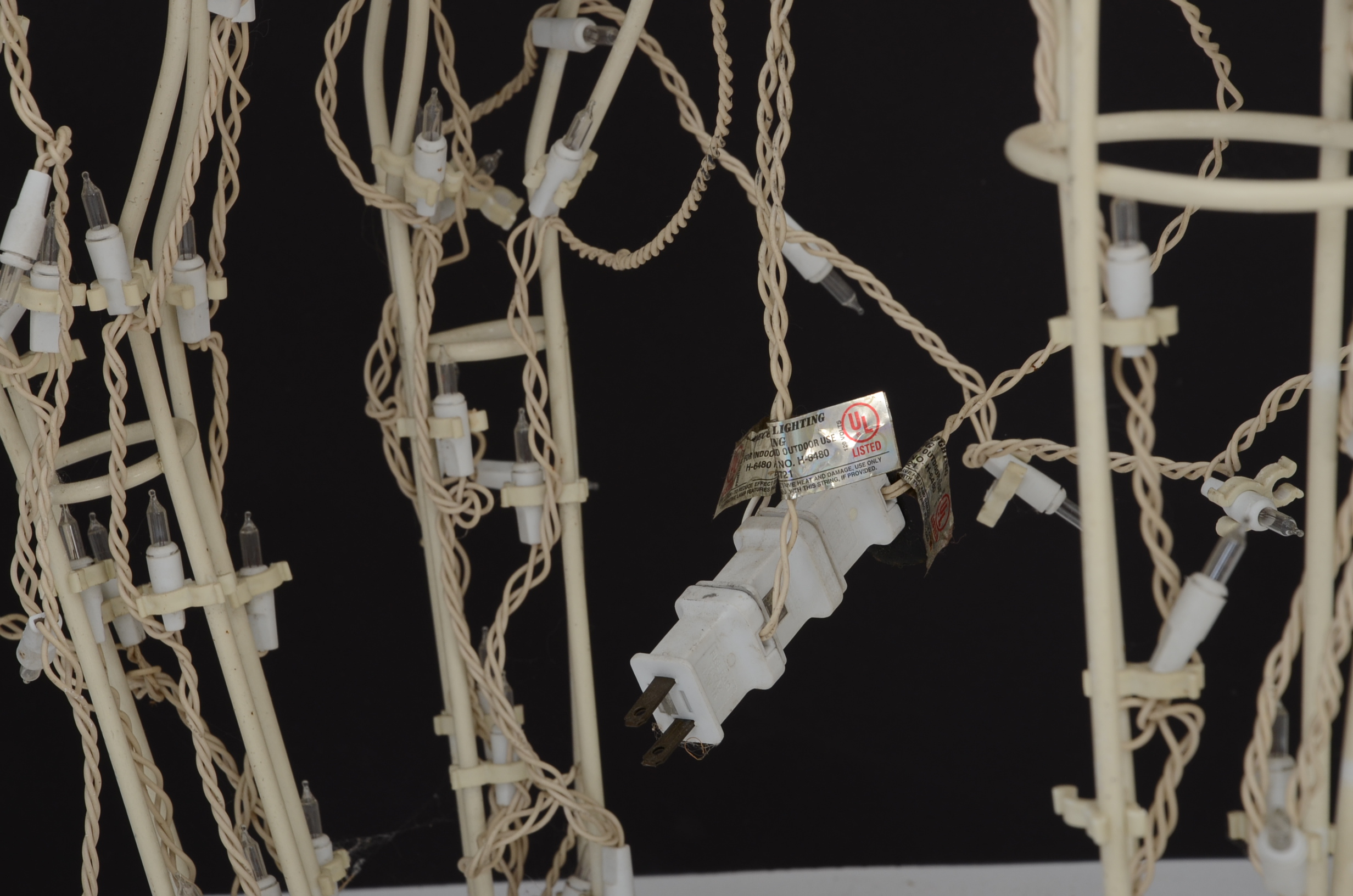 Outdoor Illuminated Deer Family