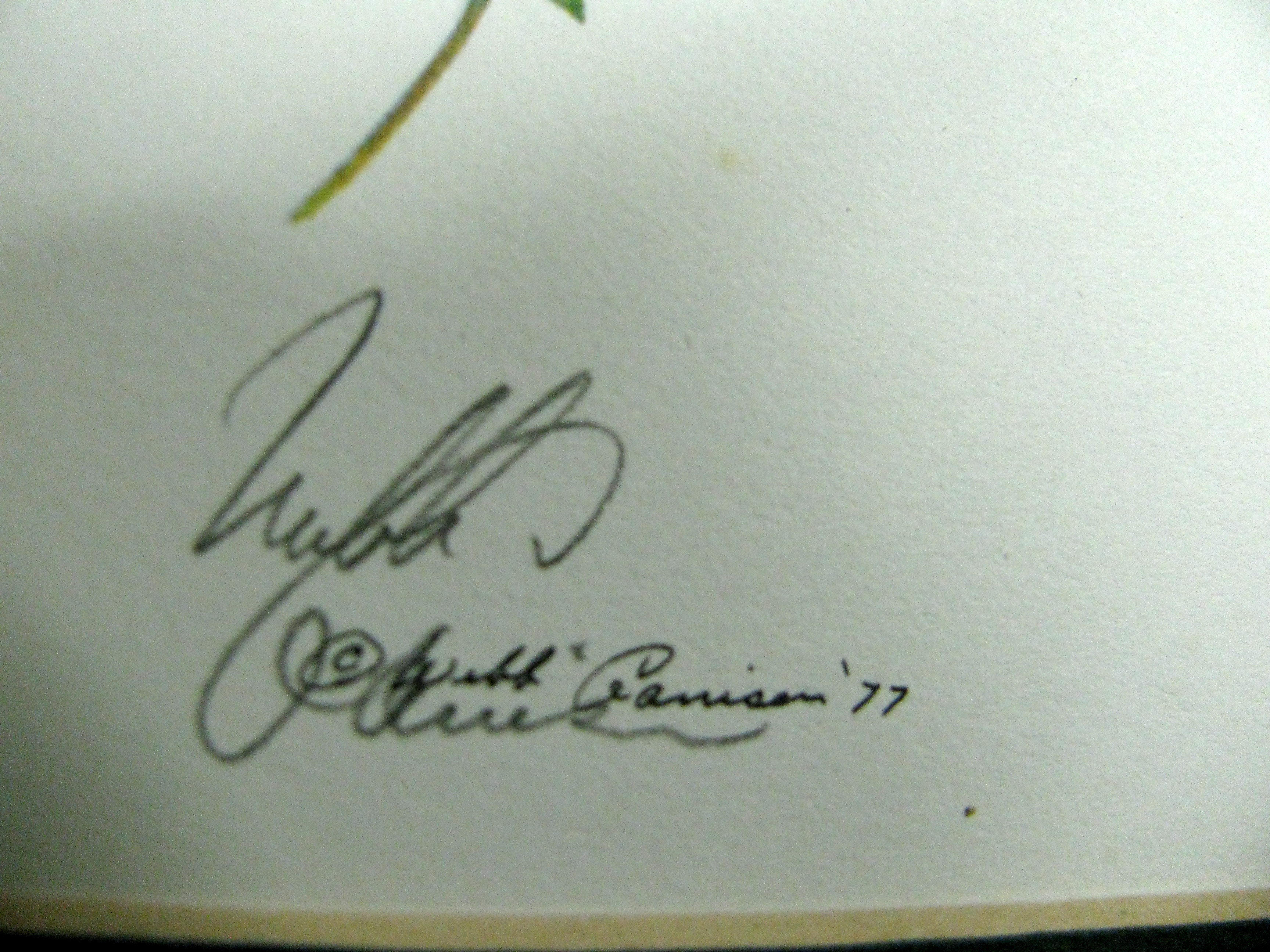 Five Vintage Signed Prints Including Three Webb Garrisons