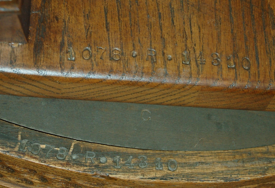 Four Vintage Romweber Viking Oak Bar Stools