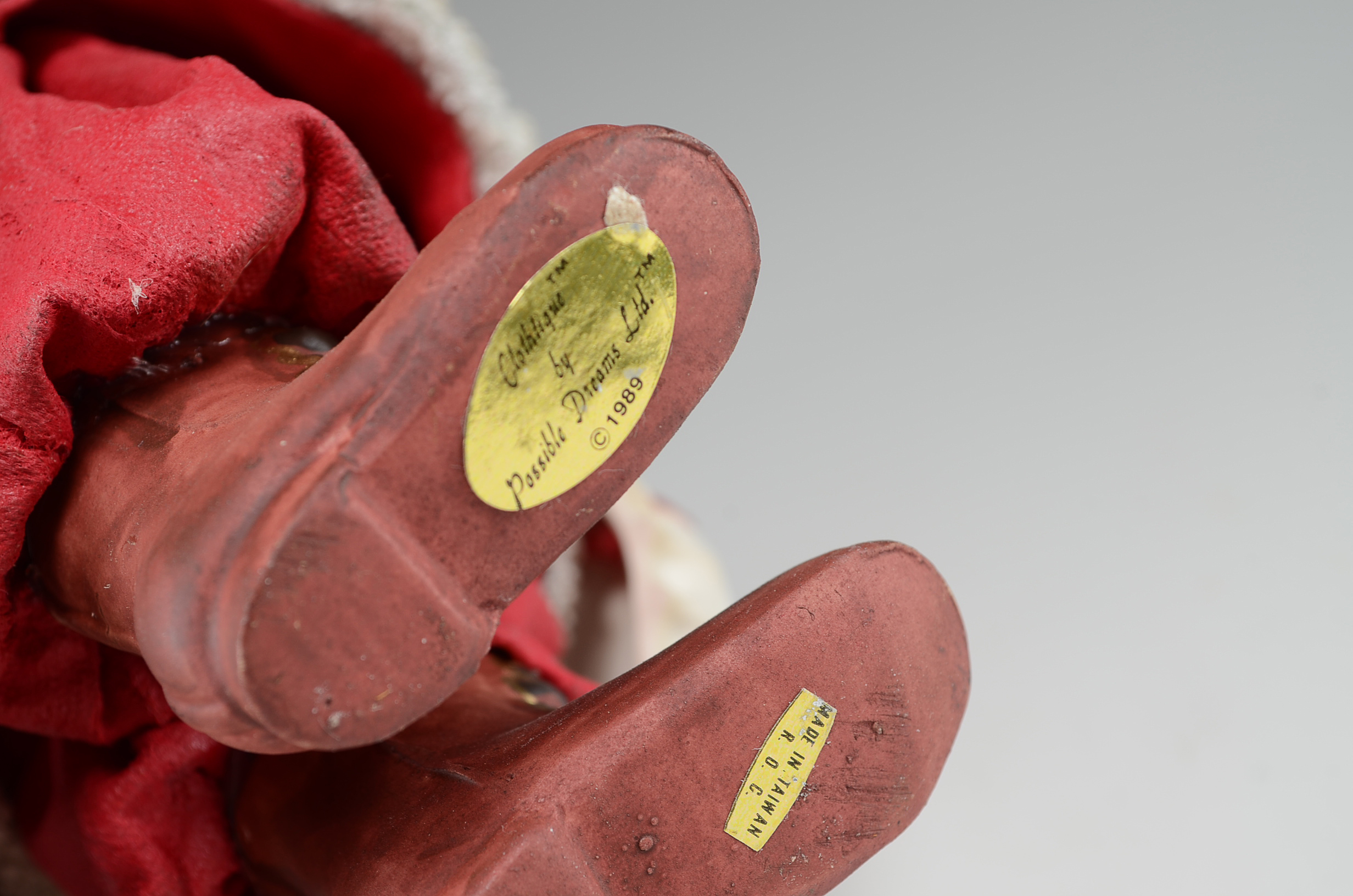 Paper Mache Pepsi-Cola Santa Claus