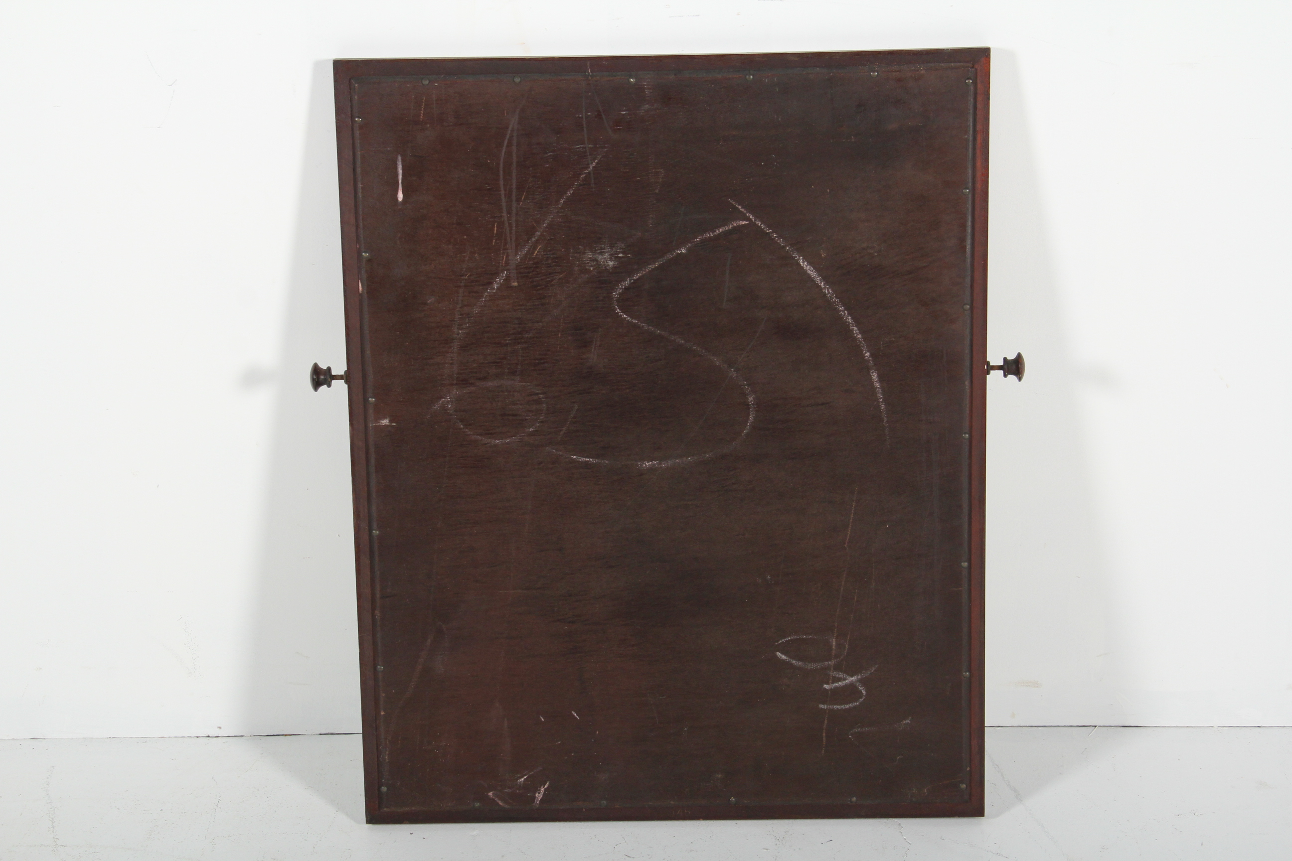 Vintage Dresser Mirror with Walnut Frame