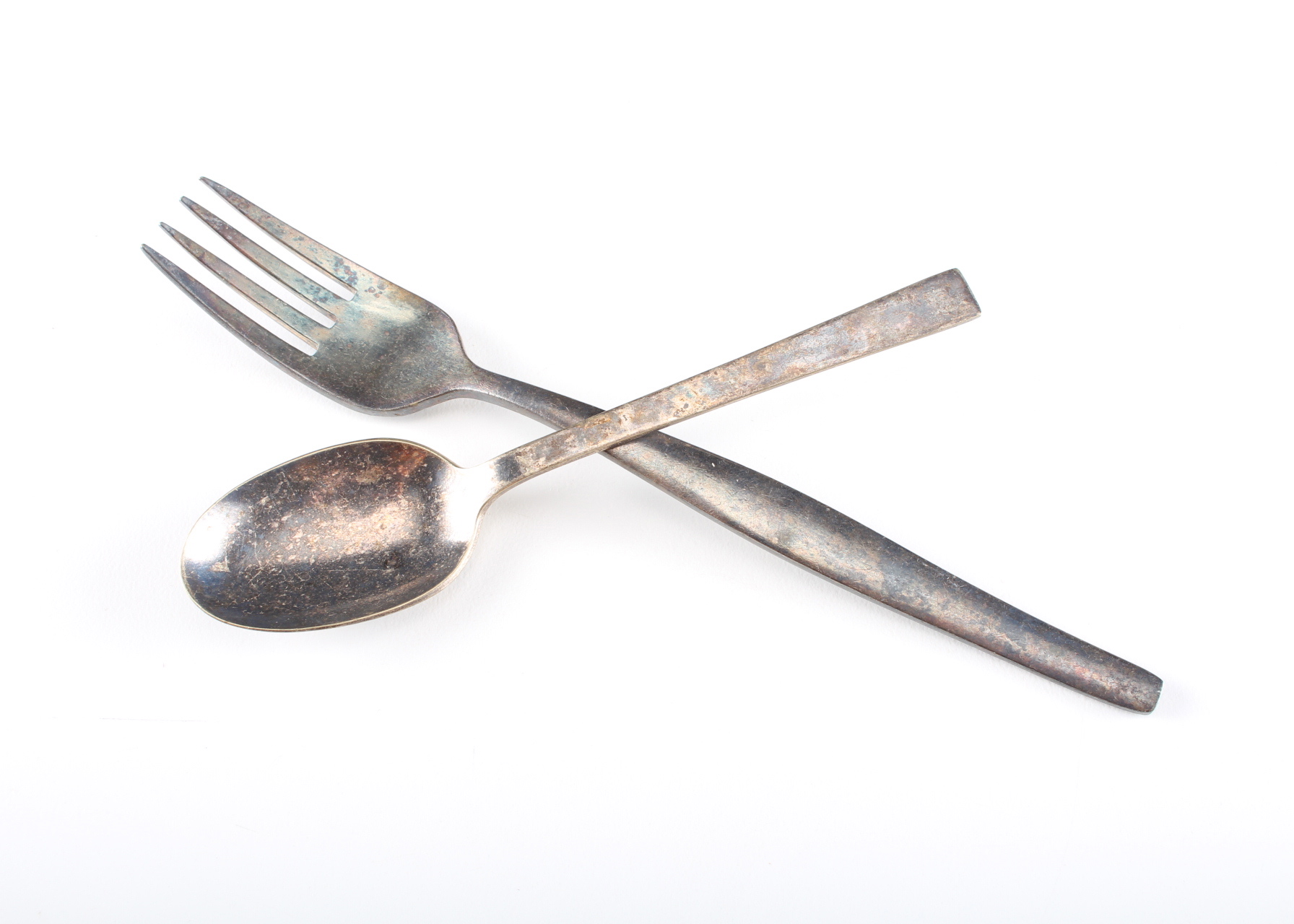 Small Group of Silverplate and Three Keys