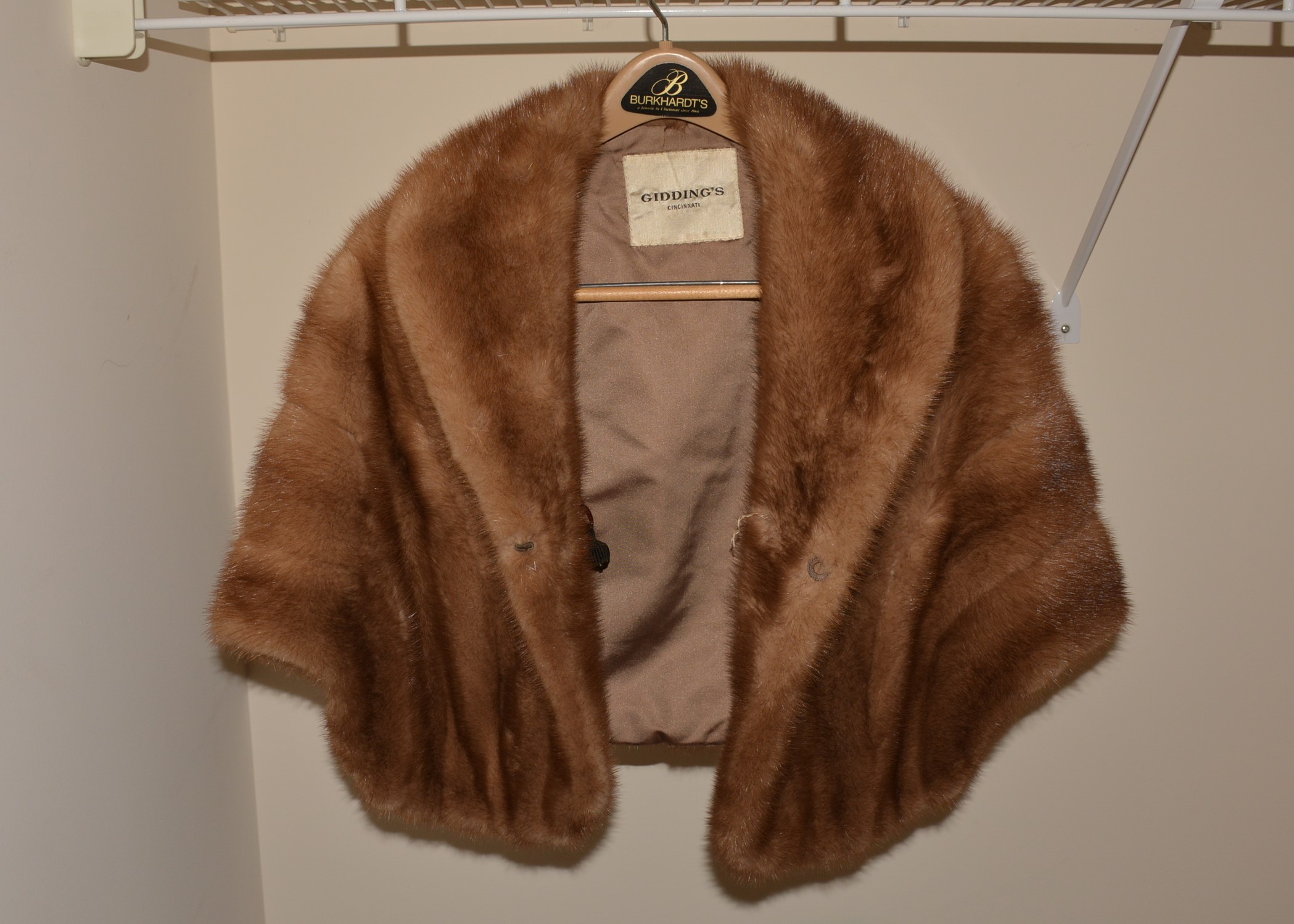 Mink Fur Shoulder Wrap