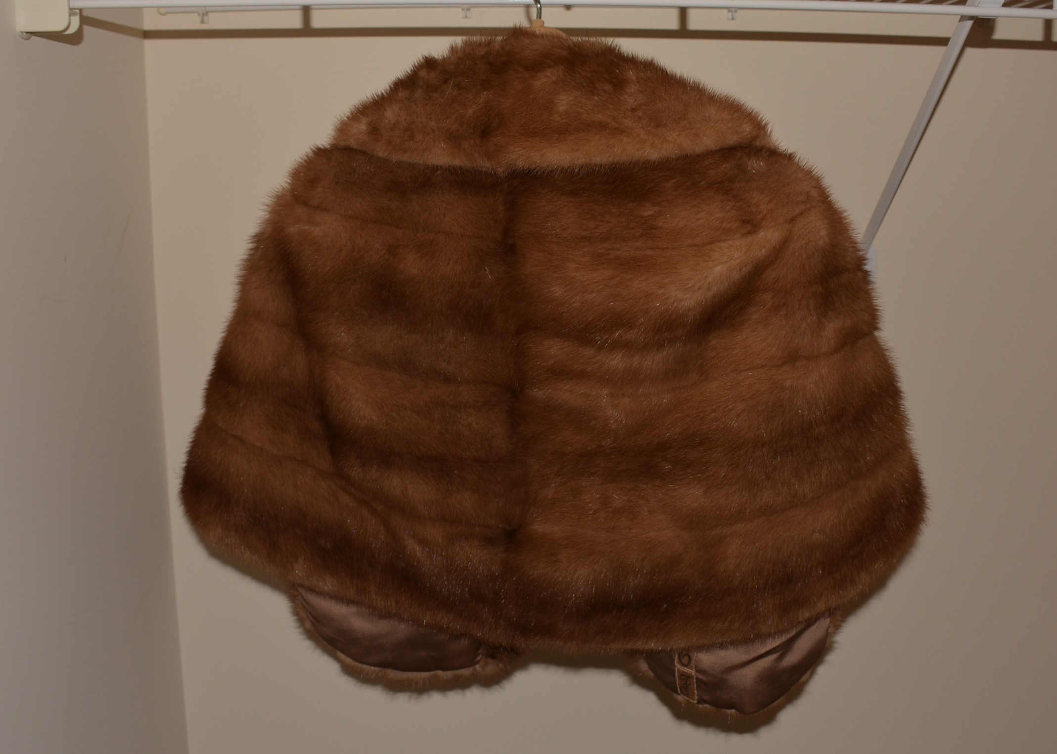Mink Fur Shoulder Wrap