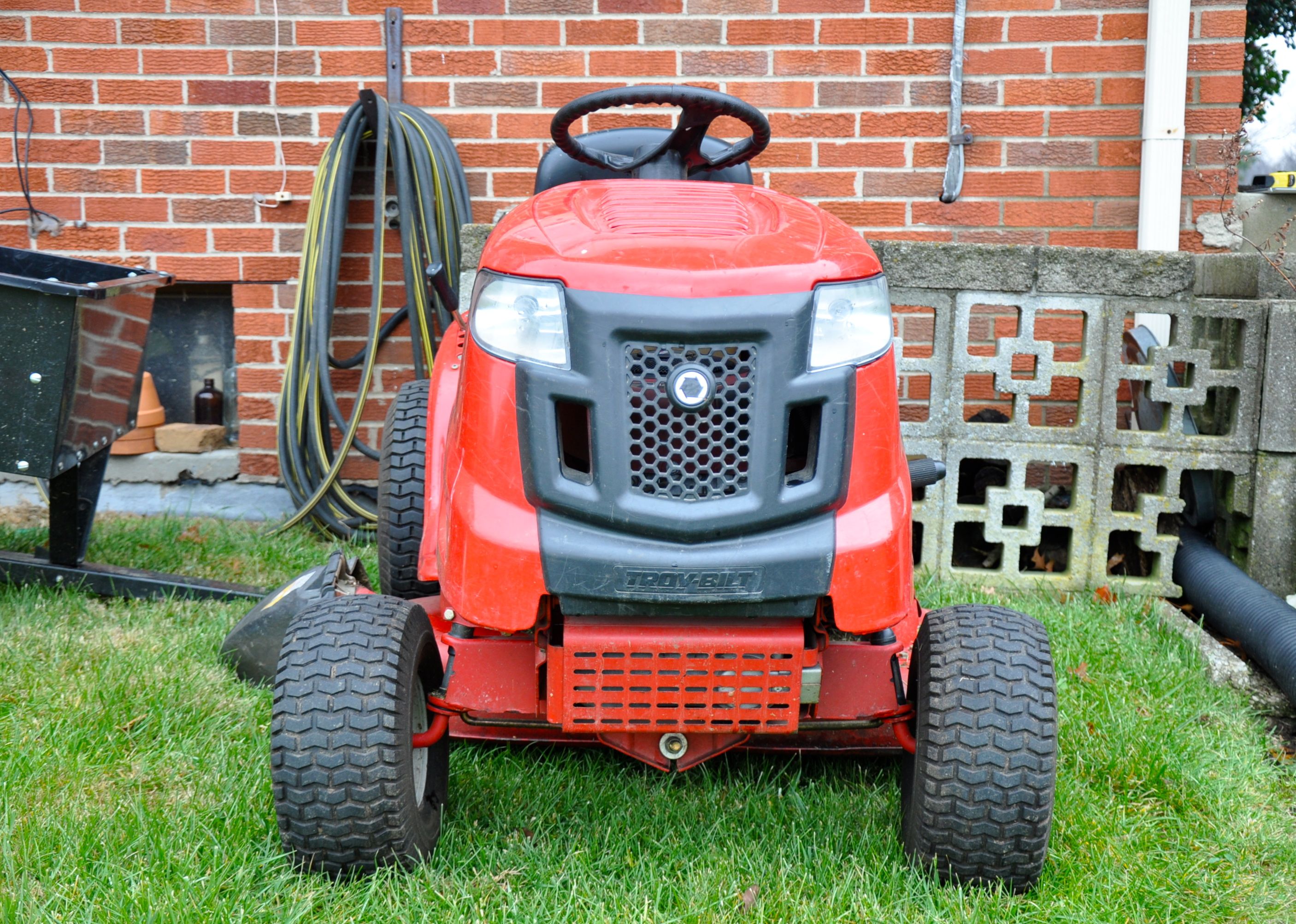 Troy-Bilt Pony Lawn Tractor with Trailer