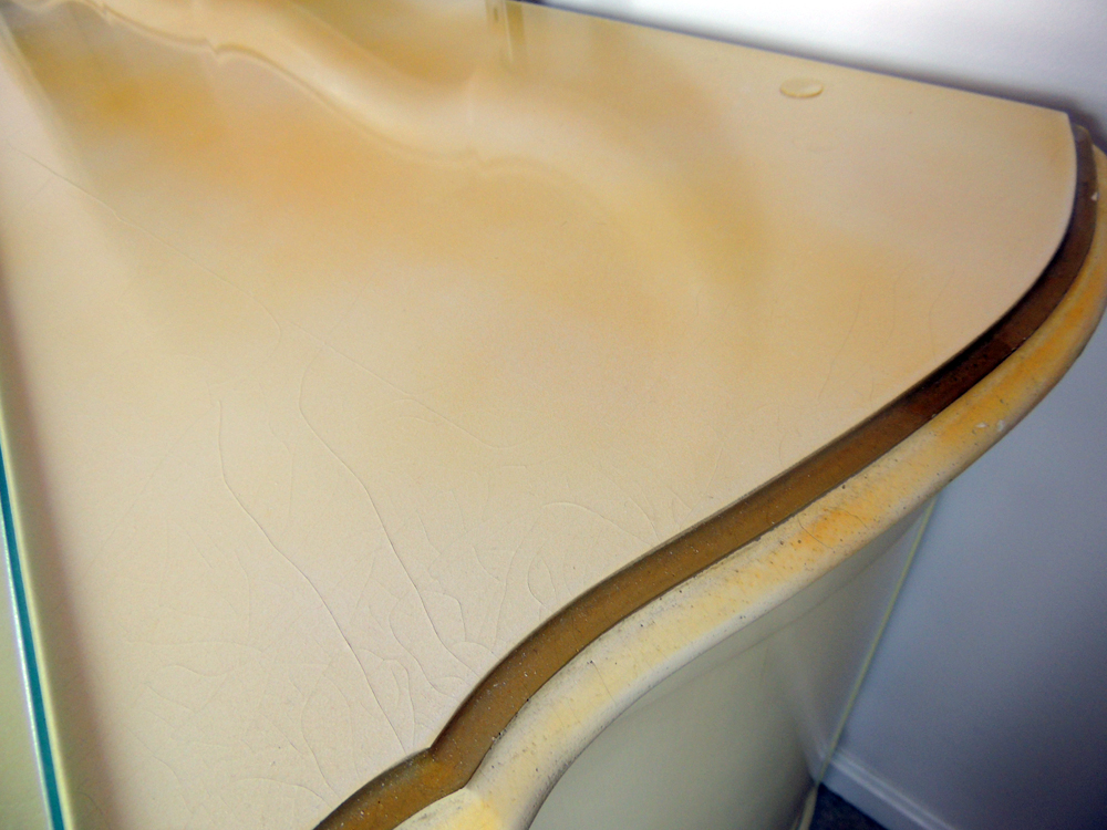 Thomasville French Provincial Triple Dresser with Mirror