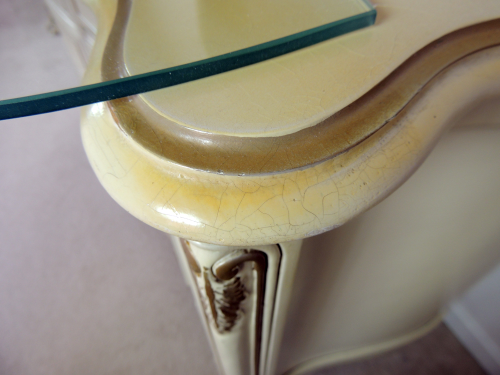 Thomasville French Provincial Triple Dresser with Mirror