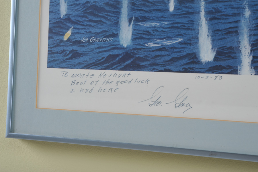 Battle of Midway Sole Survivor print by Jim Griffiths