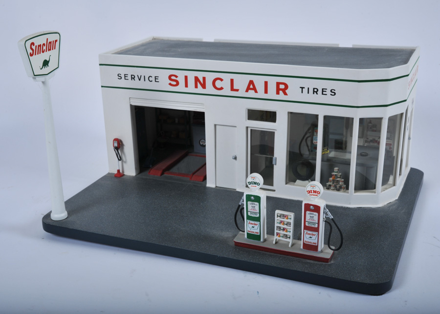 Sinclair Gas Station by Danbury Mint