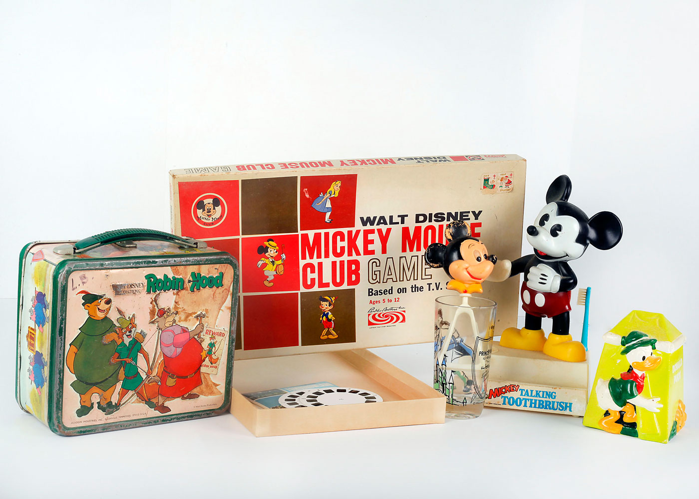 Assortment of Disney Collectibles